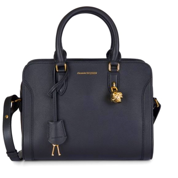 Alexander McQueen Handbags - Alexander McQueen Black Leather Bag